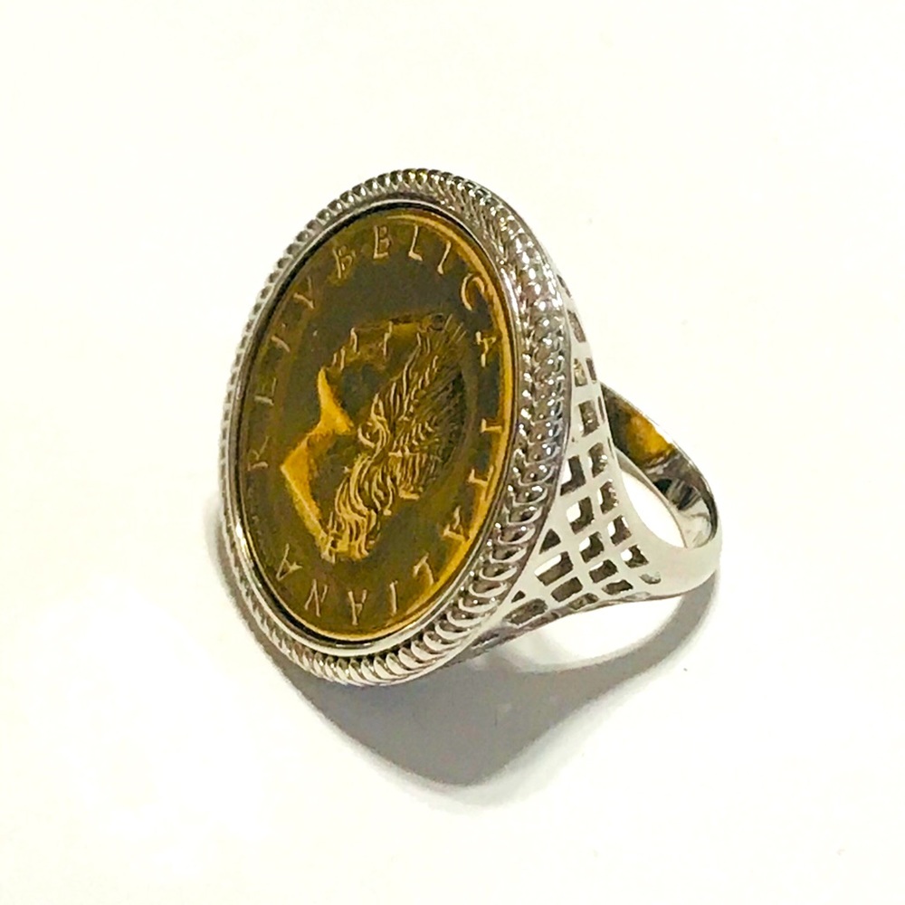925 Repubblika Italia Ring Size 7